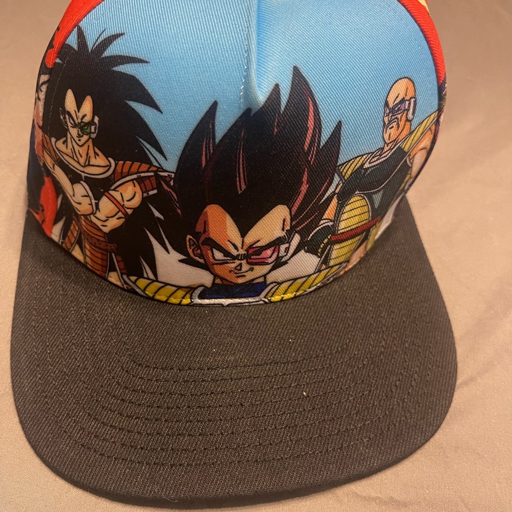 Anime Character Graphic Snapback Hat